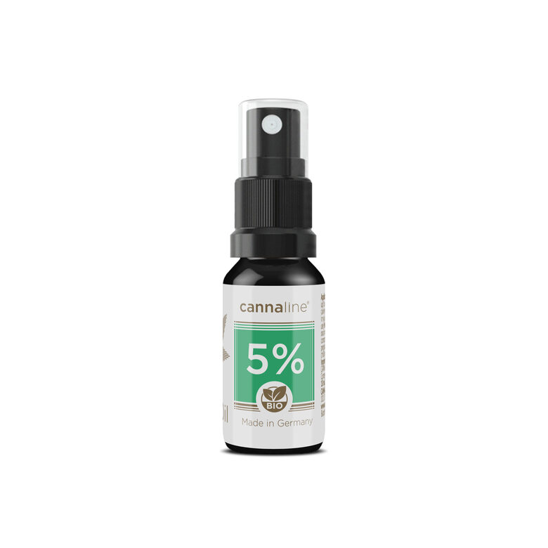 CBD BIO масло 5% — масло каннабидиола широкого спектра, Cannaline