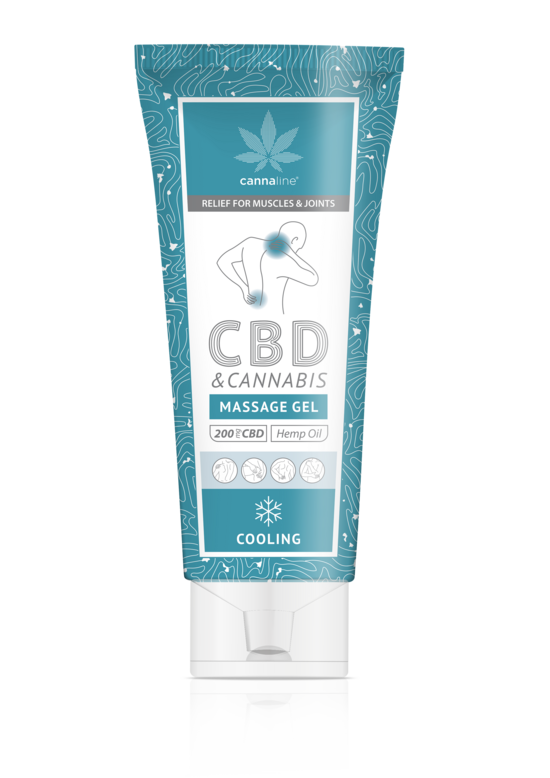 CBD & Cannabis Cooling Gel 200 mg CBD | Atvieglojums muskuļiem un locītavām, Cannaline 